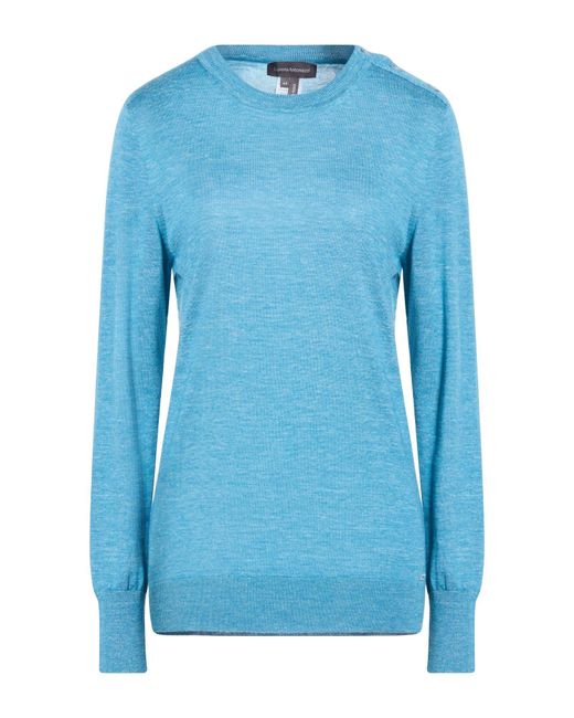 Lorena Antoniazzi Blue Azure Sweater Cashmere, Silk, Hemp