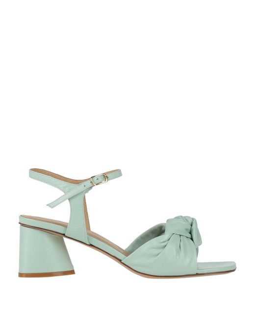 GIANCARLO FITTIPALDI Green Sandals