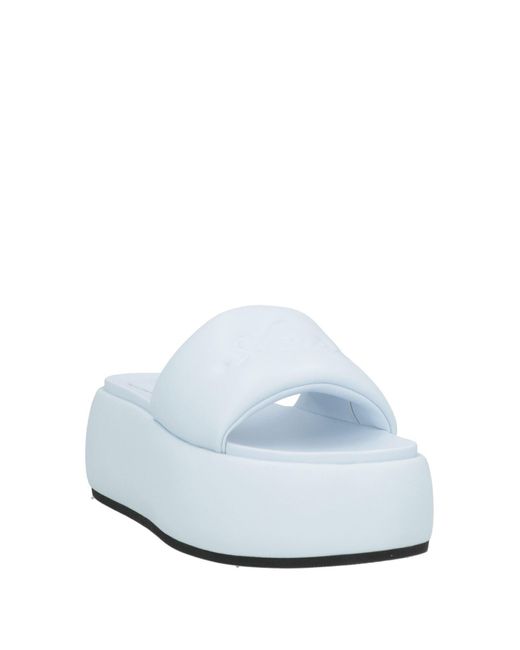 Amiri White Sandals Leather