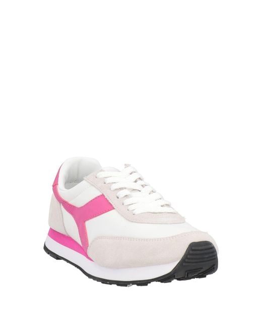 Diadora Pink Trainers for men