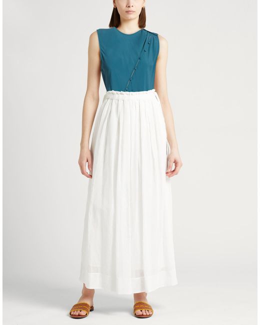 Erika Cavallini Semi Couture Blue Top Acetate, Silk