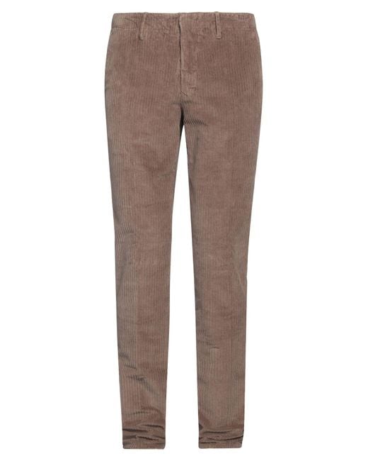 Incotex Brown Pants for men