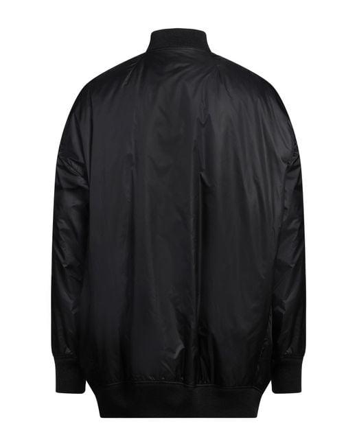 Rick Owens Black Jacket Polyamide, Virgin Wool for men