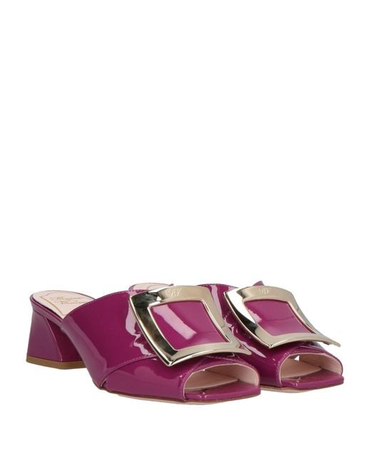 Sandali di Roger Vivier in Purple