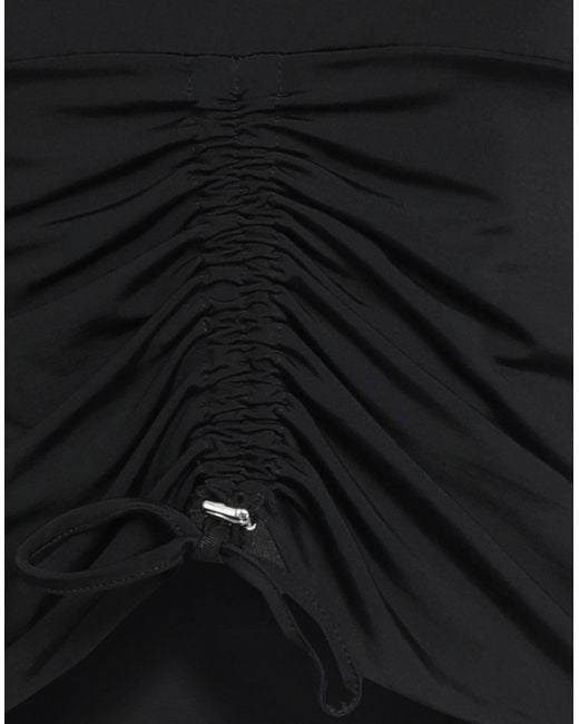 True Royal Black Top Viscose, Elastane