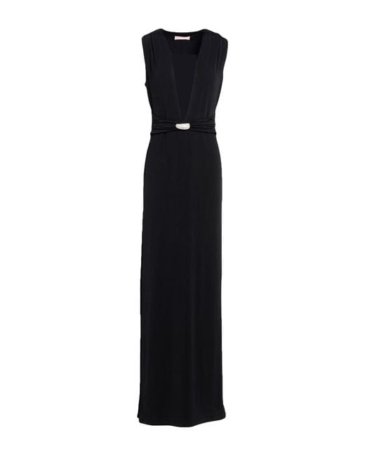 Twenty Four Haitch Black Maxi Dress