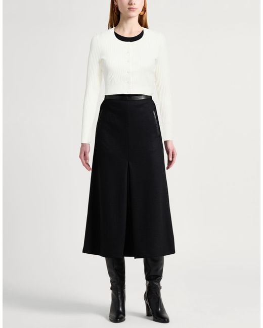 Sandro White Cardigan