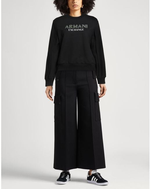 ARMANI EXCHANGE Black Sweatshirt