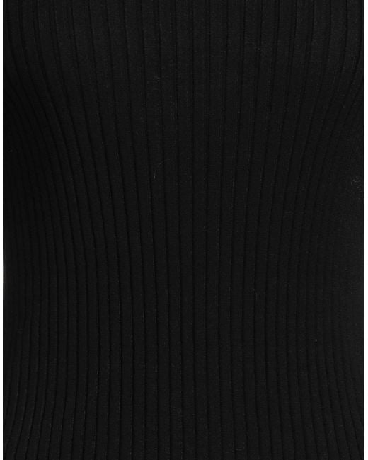 PT Torino Black Sweater Viscose, Polyester
