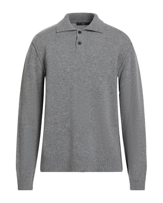 Daniele Fiesoli Gray Lab Sweater Merino Wool for men