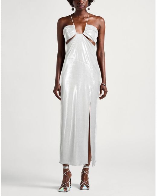 Patrizia Pepe White Midi Dress