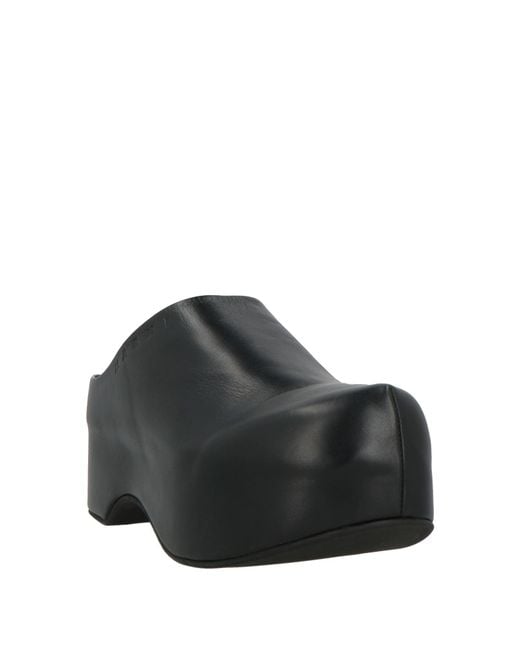 Marni Black Mules & Clogs
