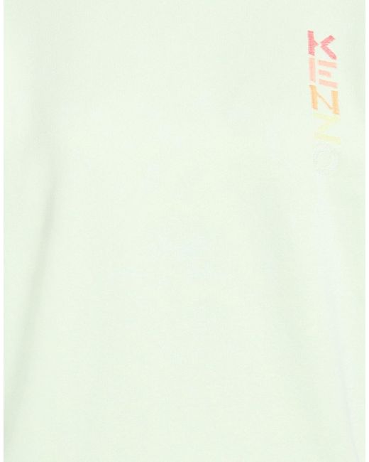 KENZO Green Sweatshirt Cotton, Elastane, Polyester
