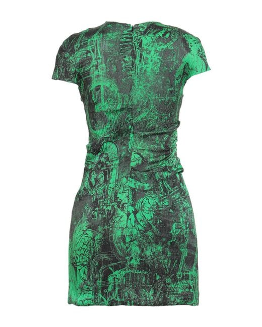 Robe courte Acne en coloris Green