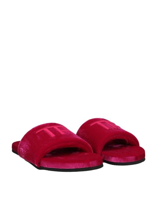 Tom Ford Red Sandals