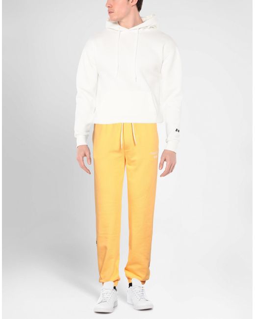 MSGM Yellow Pants for men