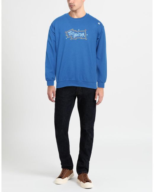 Saucony Blue Sweatshirt for men