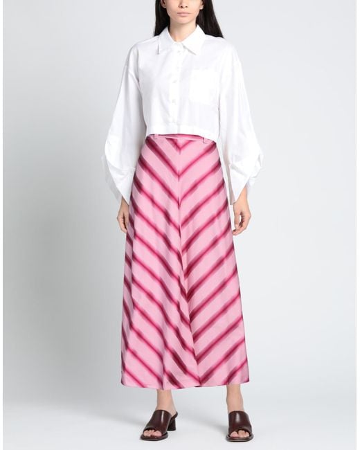 Etro Pink Maxi Skirt