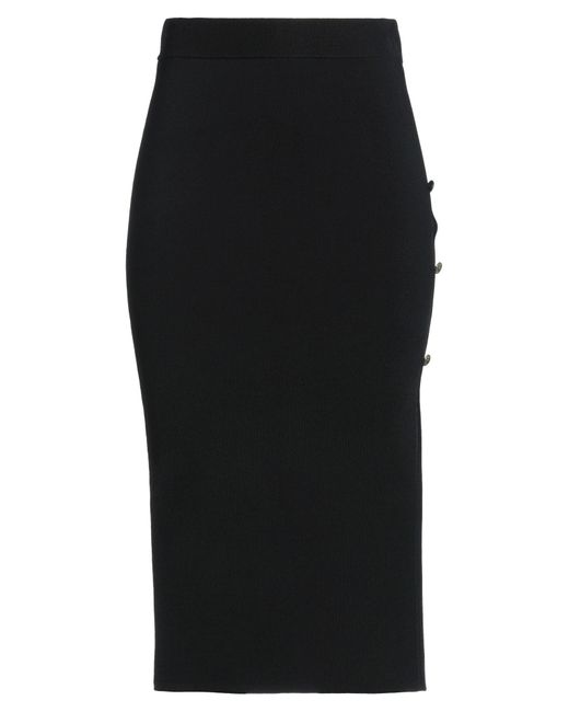 Gonna Midi di Versace Jeans Couture in Black