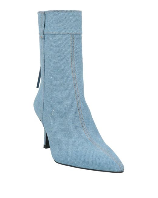Maje Blue Ankle Boots