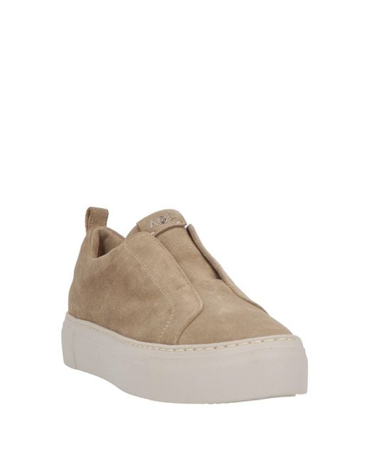 Agl Attilio Giusti Leombruni Brown Sneakers Leather