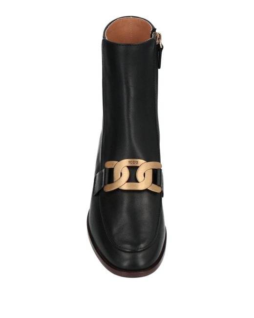 Tod's Black Ankle Boots