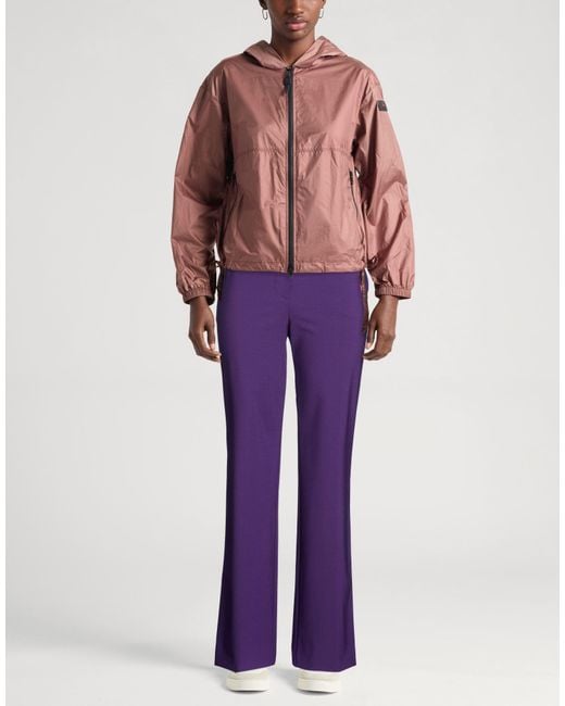 Alberta Ferretti Purple Pants Virgin Wool, Elastane