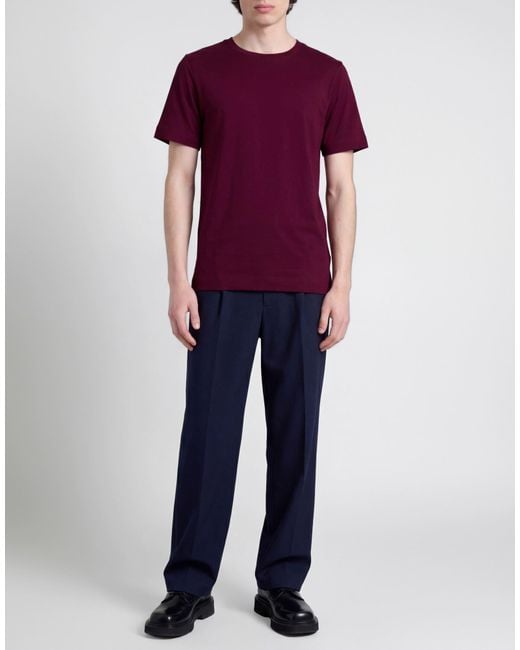 Dries Van Noten Red T-Shirt Cotton for men