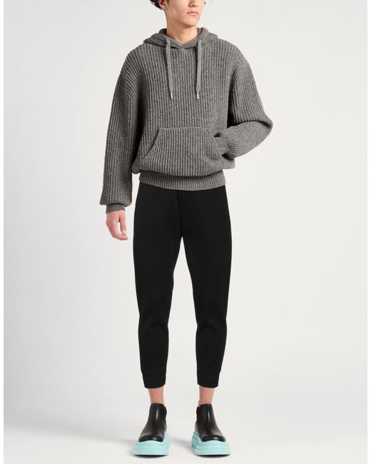 DSquared² Black Pants Viscose, Elastane for men