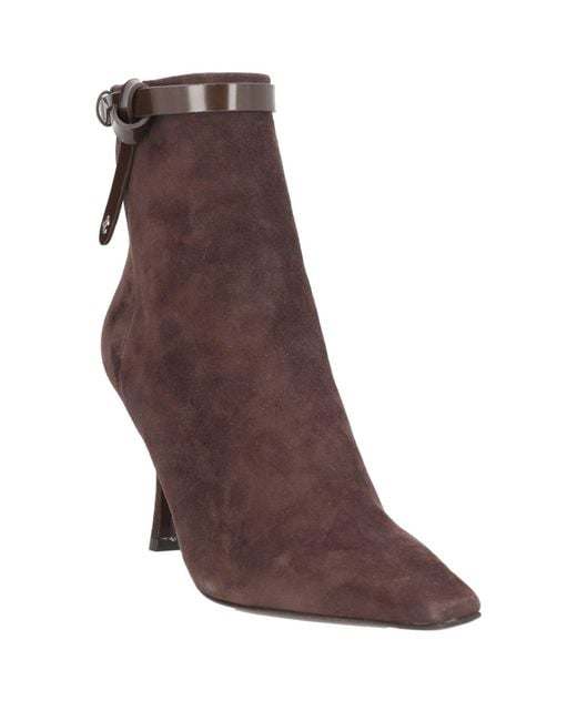 Jimmy Choo Brown Ankle Boots