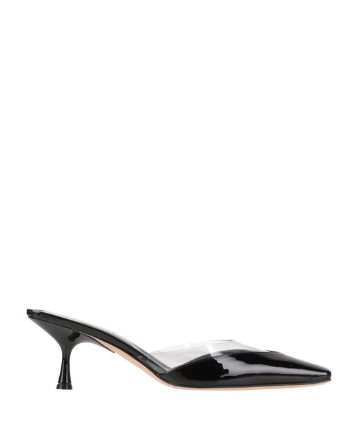 Sergio Rossi Black Mules & Clogs