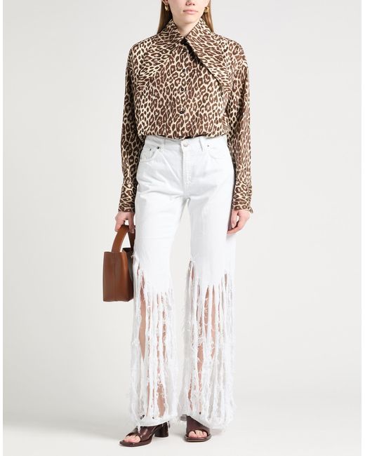 Dondup White Hose