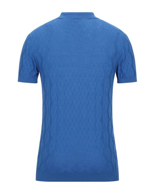 Pullover Kaos de hombre de color Blue
