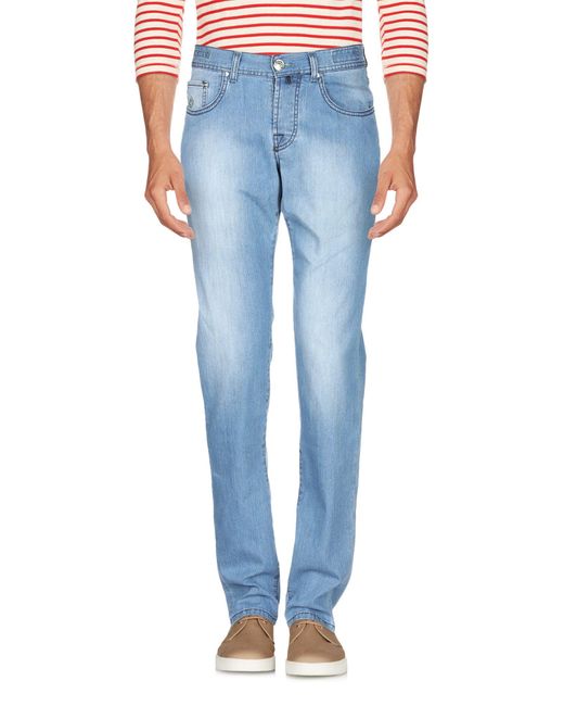 Luigi Borrelli Napoli Blue Jeans for men