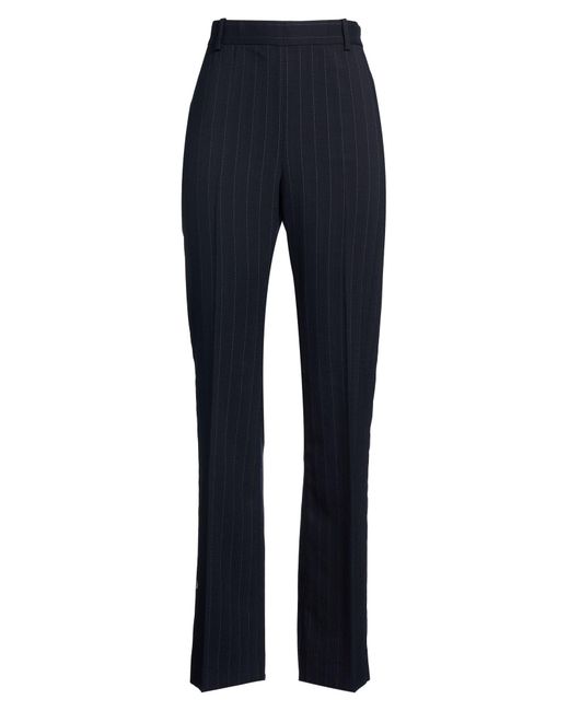 Pinko Blue Pants Polyester, Wool, Elastane