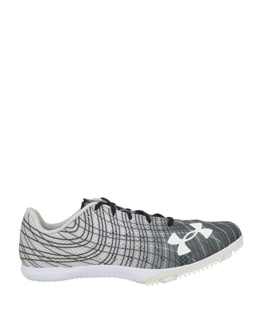 Under Armour Gray Sneakers Textile Fibers for men