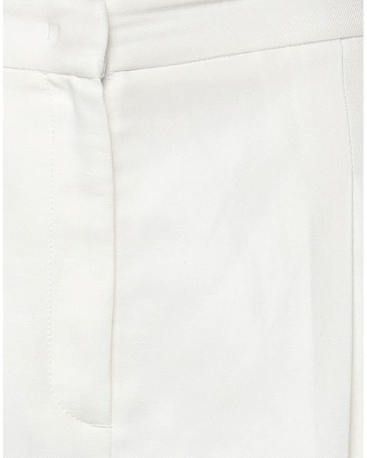 Twinset White Shorts & Bermuda Shorts