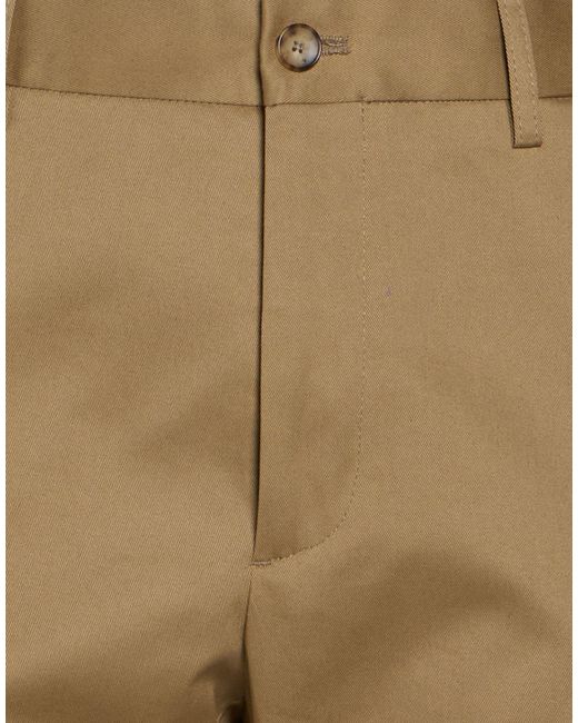 Etro Natural Pants Cotton, Elastane for men