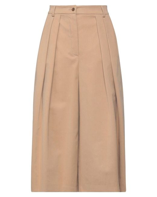 Alberta Ferretti Natural Pants