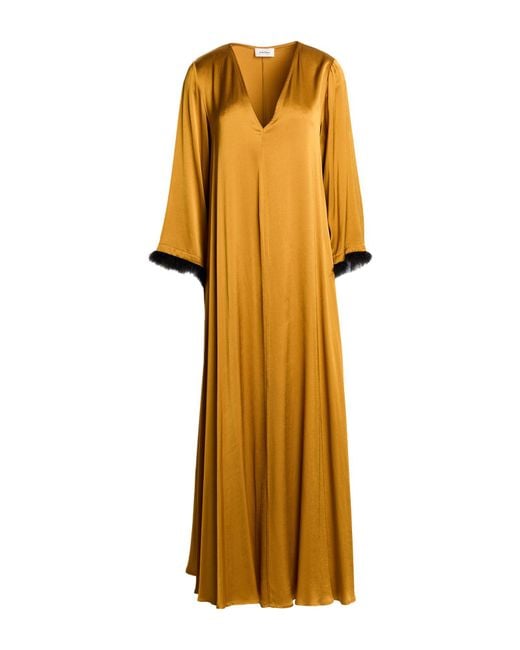 Ottod'Ame Yellow Maxi Dress