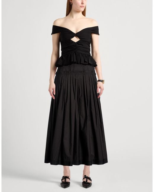 Gonna Lunga di Lanvin in Black