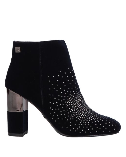Laura Biagiotti Black Ankle Boots