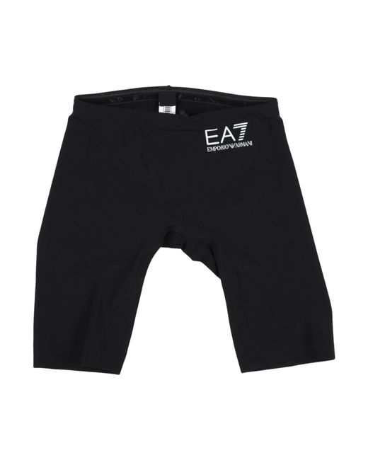 EA7 Black Leggings for men