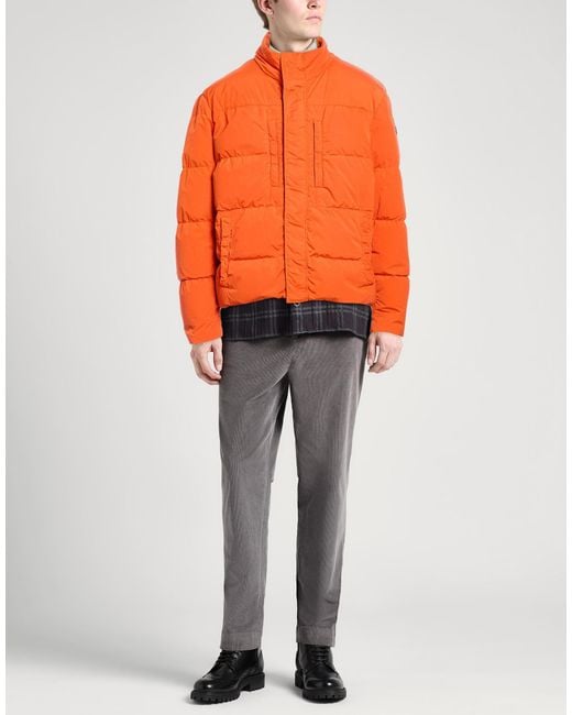 Paul & Shark Orange Puffer for men