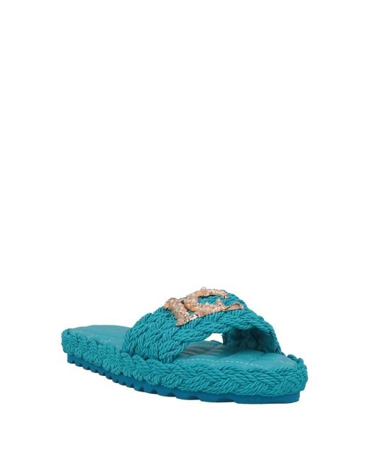La Carrie Blue Sandals
