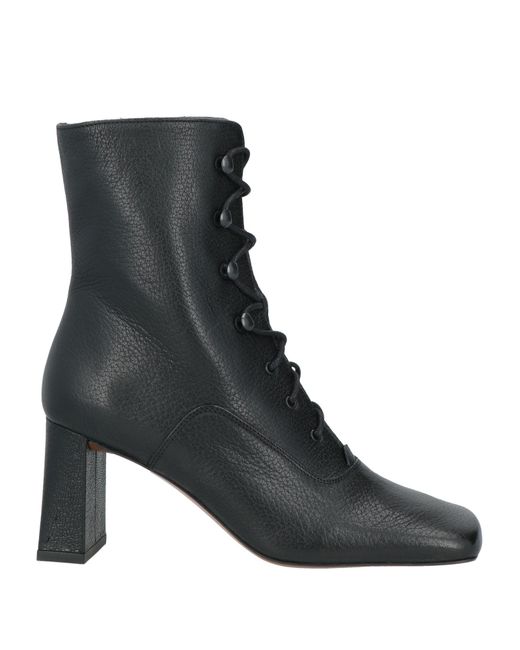 By Far Black Ankle Boots