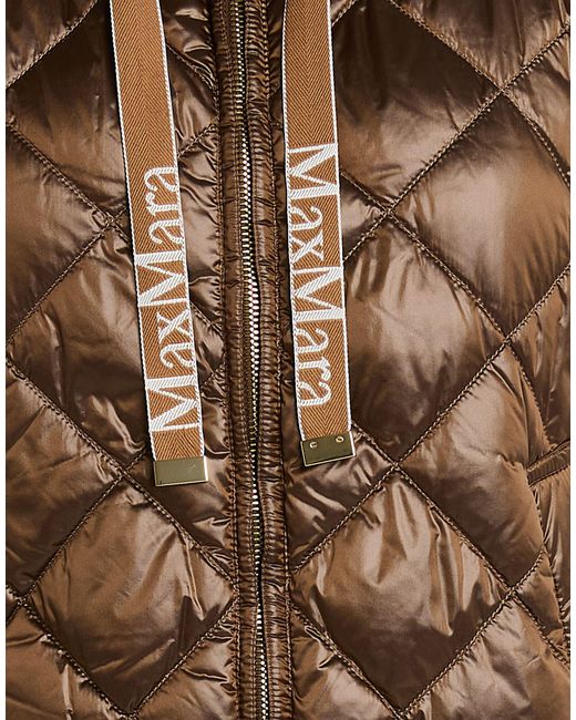 Max Mara Brown Vest Polyamide