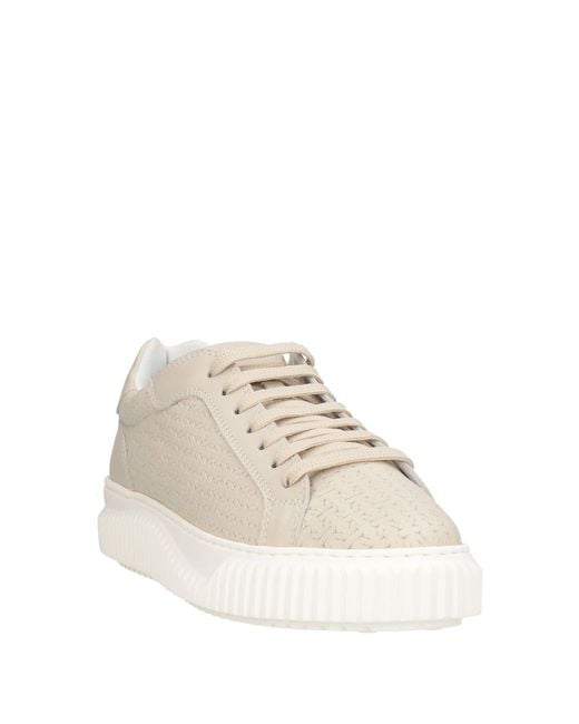 Voile Blanche Natural Lipari Sneakers Leather