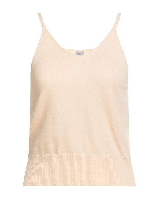 Eleventy Natural Top Cashmere