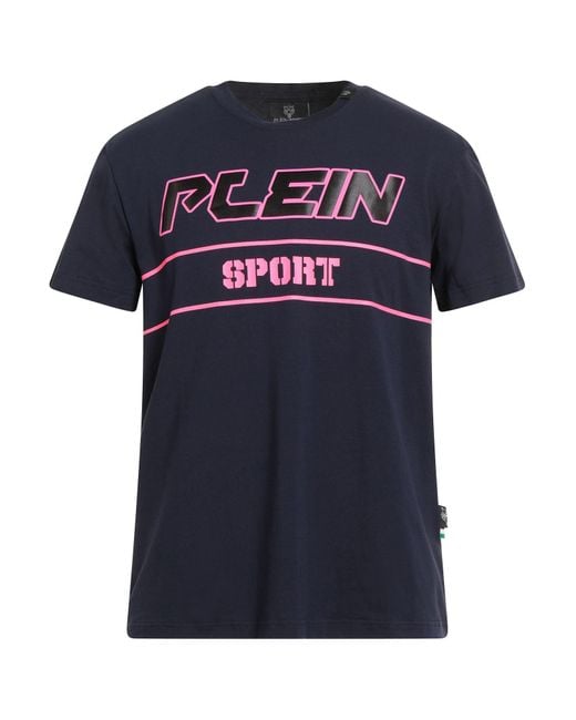 Camiseta Philipp Plein de hombre de color Blue